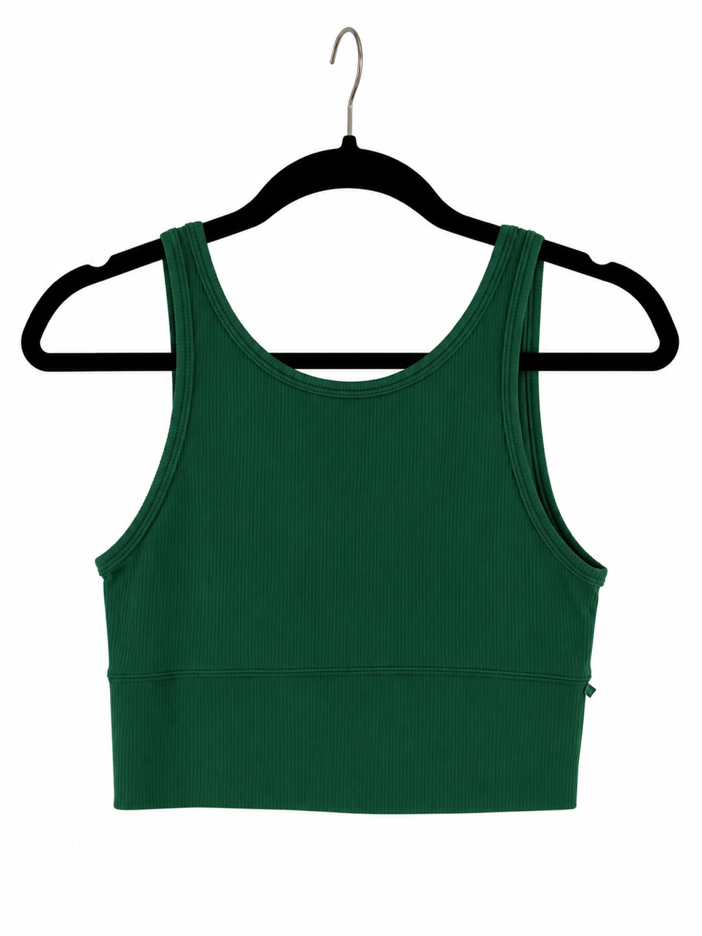 Lululemon Ribbed Green Reversible Crop Tank – Size 6